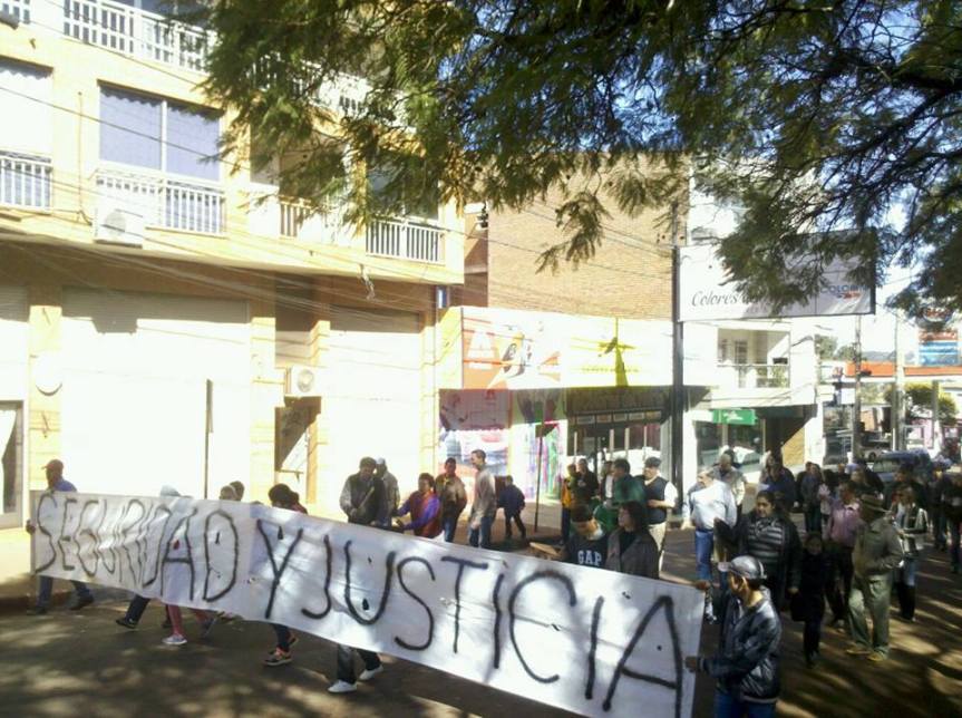 Marcha: Piden que Alarcón deje de liberar a los&nbsp;delincuentes