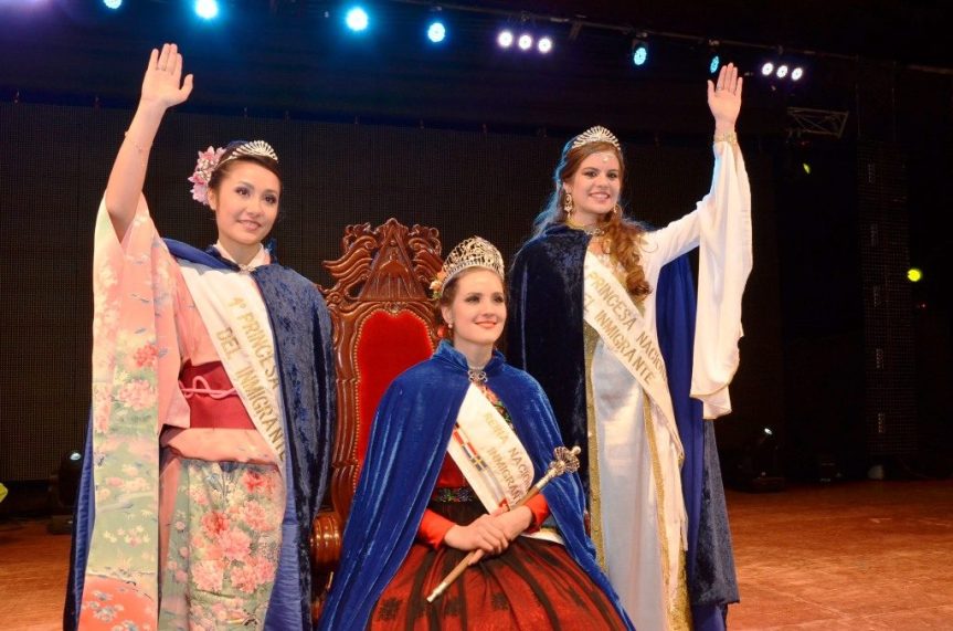 Erika Bohn de la colectividad alemana fue electa Reina Nacional del&nbsp;Inmigrante