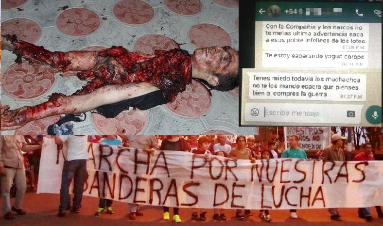 Concentración en repudio por las amenazas al dirigente del MPL y su&nbsp;familia