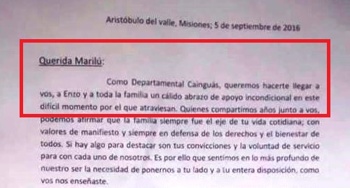 UDPM continúa mostrando su solidaridad con&nbsp;Leverberg