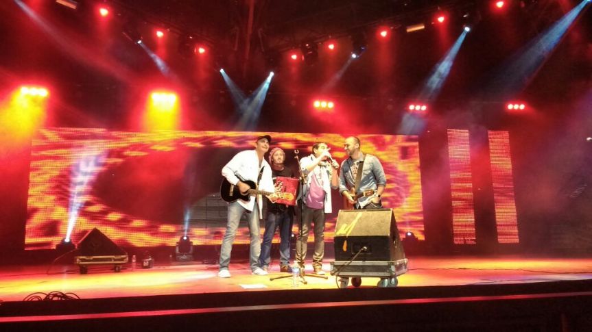 Show del ex Trio Laurel (Los Tupá) y mucha concurrencia de&nbsp;público