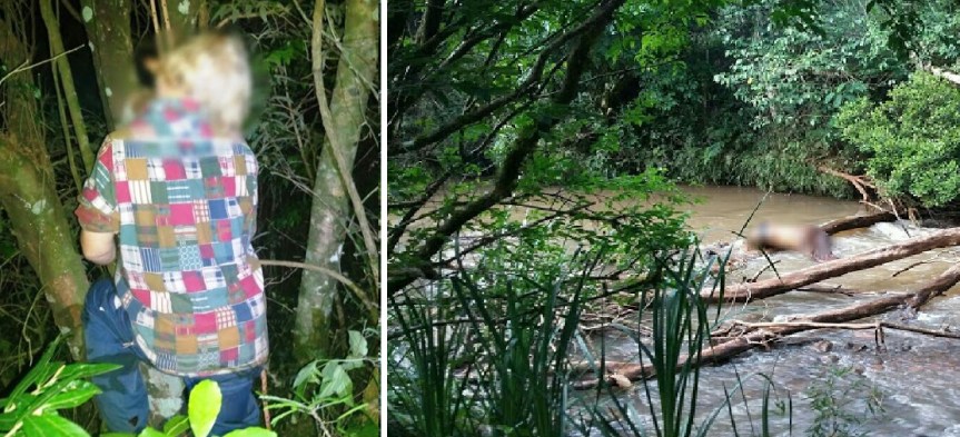 Hallaron a un hombre ahorcado en el monte y a otro muerto en un&nbsp;arroyo