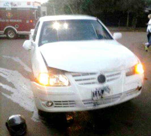 Choque en Erasmie y Larrea dejó a un motociclista con politraumatismos, y otra en zona de la&nbsp;terminal