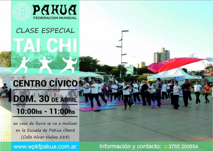 Jornada gratuita de Tai Chi en el centro cívico el&nbsp;domingo
