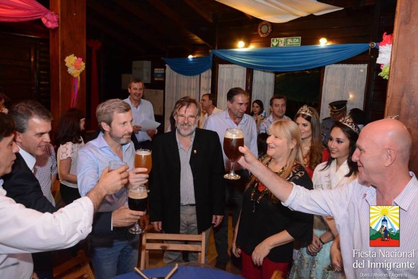 Frigerio visitó la Fiesta del Inmigrante y habló de las&nbsp;elecciones