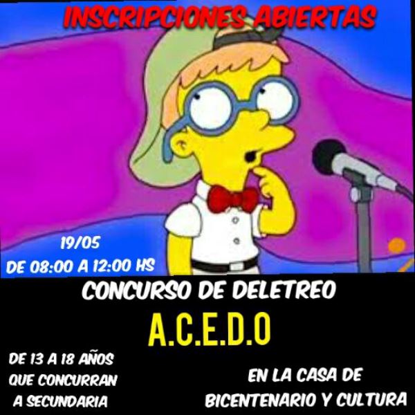 Concurso de deletreo