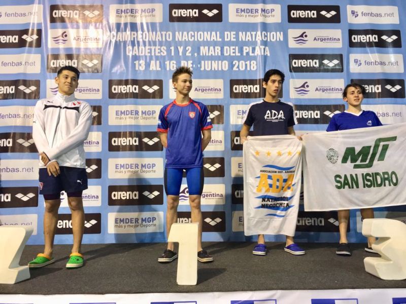 Gran participación del nadador obereño Santiago&nbsp;Caso