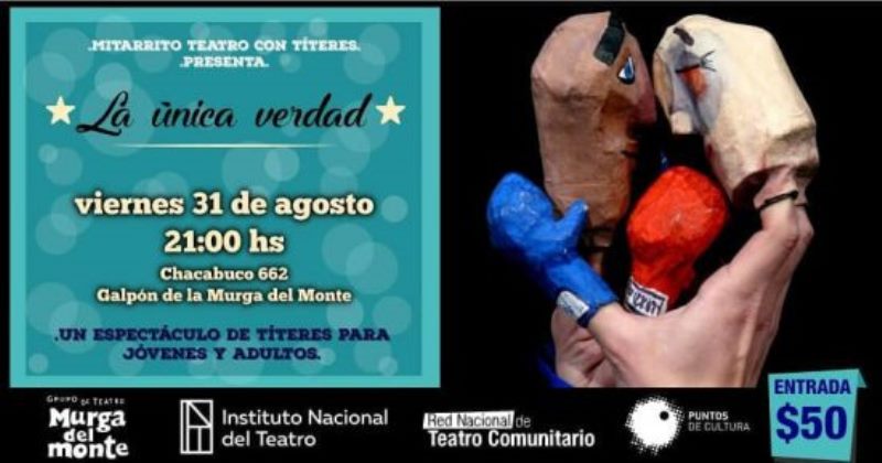 Títeres para adultos hoy en la Murga del&nbsp;Monte