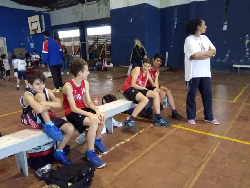 Encuentro de Minibasquet en el Ian&nbsp;Barney