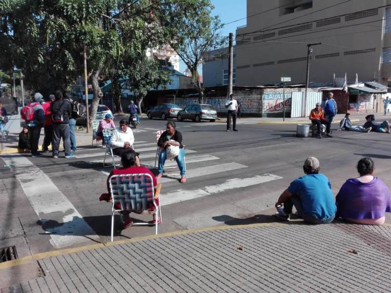 Tareferos frente al Ministerio reclaman el subsidio y salario mínimo vital y móvil 