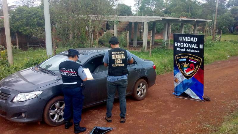Auto robado en Buenos Aires fue interceptado en el Krause, intentó embestir a los patrulleros y lo abandonó en&nbsp;Stemberg
