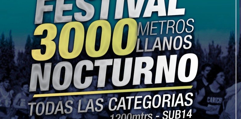 Encuentro provincial de atletismo nocturno el&nbsp;sábado