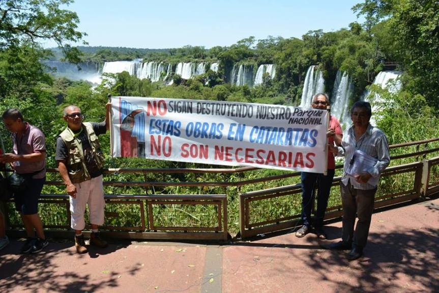 Ambientalistas volverán a protestar contra la «Villa Turística» en Cataratas durante la visita de&nbsp;Macri