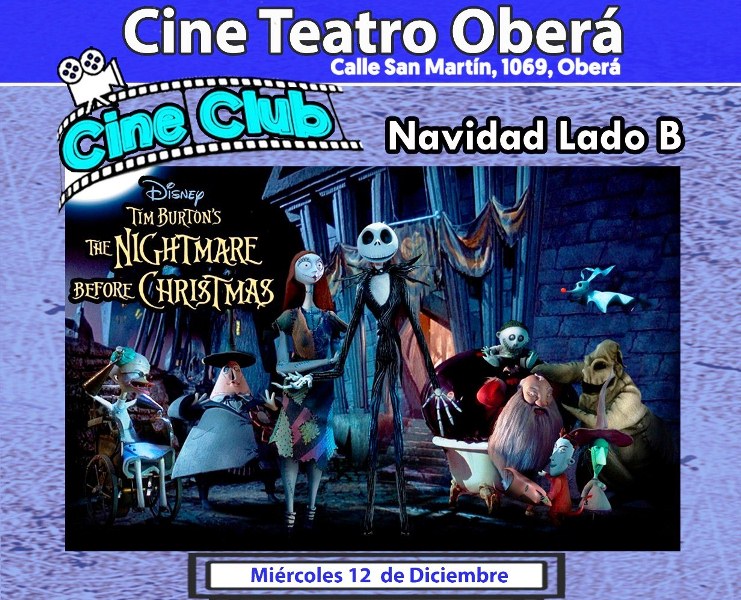 «La Pesadilla antes de la Navidad” en Cine&nbsp;Club