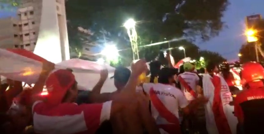Festejos en Oberá por el triunfo de River ante&nbsp;Boca
