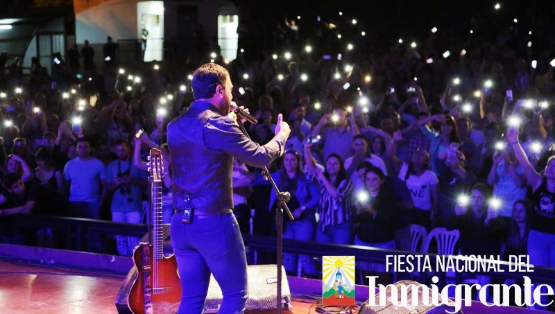 Oberá vibró con la presentación de Lucas&nbsp;Sugo