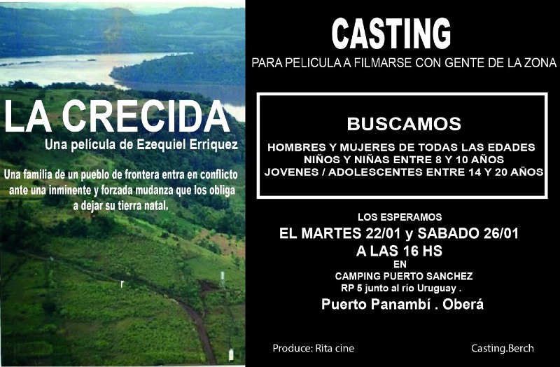 Realizarán casting para un película a filmarse en Panambí sobre la&nbsp;represa