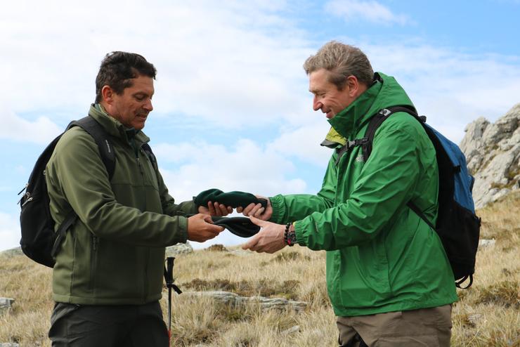 Tras enfrentarse en combate, se hicieron amigos y ahora volvieron juntos a&nbsp;Malvinas