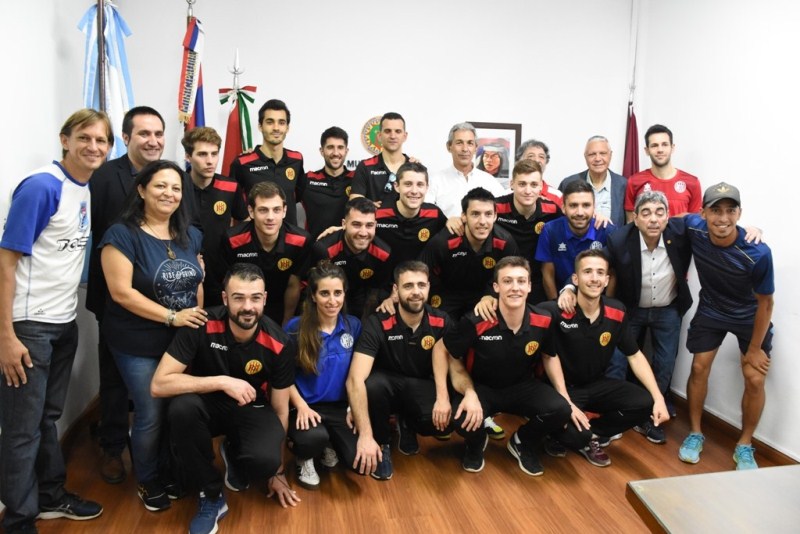 Selección de Catalunya fue recibida por el&nbsp;Intendente