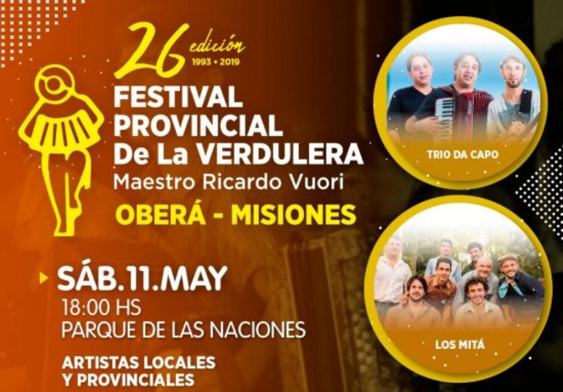 Este sábado se realizará una nueva edición del Festival provincial de la&nbsp;Verdulera