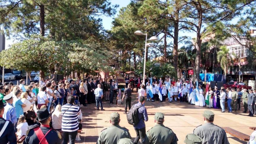 ¿Quién fue Martín Miguel de Güemes?: se realizó el acto en la plazoleta que lleva su&nbsp;nombre