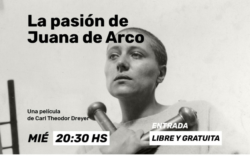 Hoy «La Pasión de Juana de Arco» gratis en el cine INCAA; «Astrgauchos», «Toy Story» y «Carasucia» desde el&nbsp;jueves