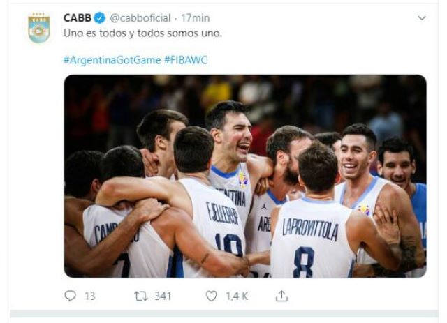 Mundial de básquet: Argentina venció a Serbia y está entre los 4 mejores del&nbsp;mundo