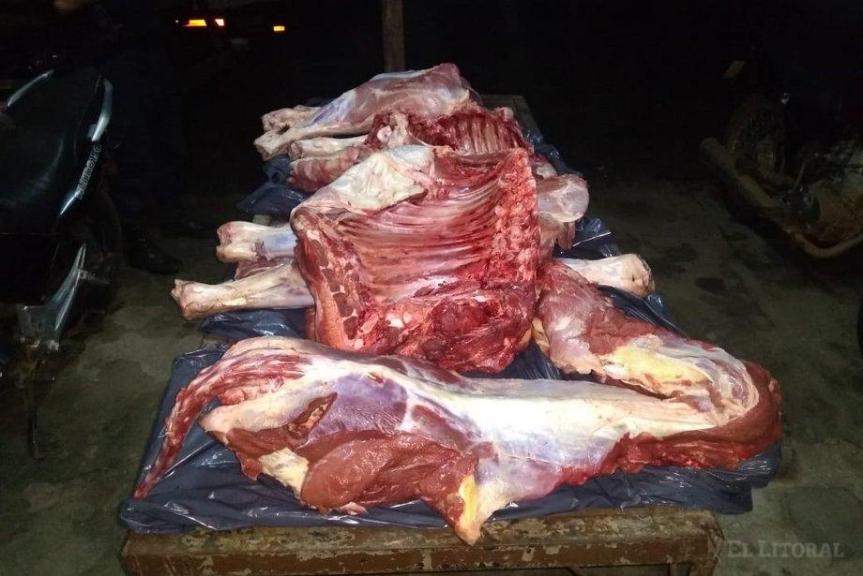 Secuestraron e incineraron más de 500 kilos de carne y&nbsp;embutidos