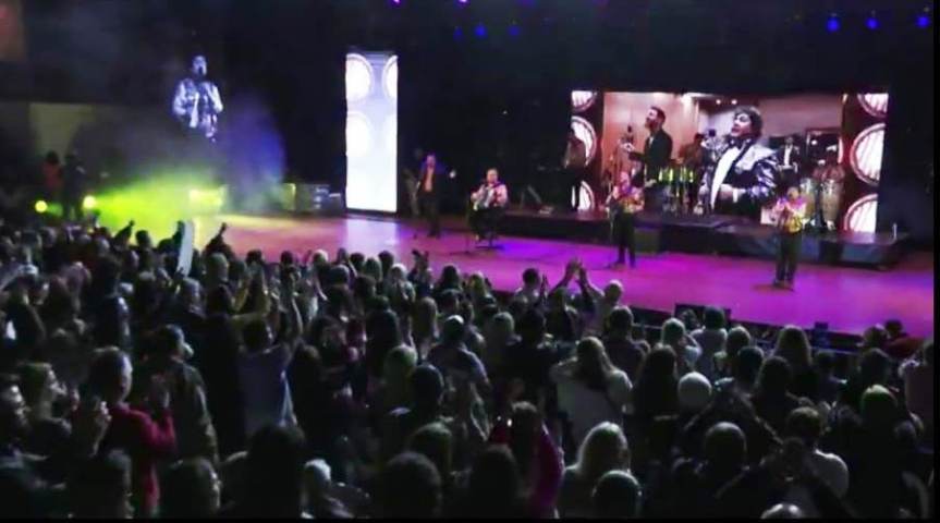 Los Palmeras colmaron el Parque de las&nbsp;Naciones