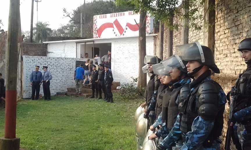 Hubo cobertura de seguridad en la final de la Liga Obereña de Fútbol que tuvo unos 2 mil&nbsp;espectadores