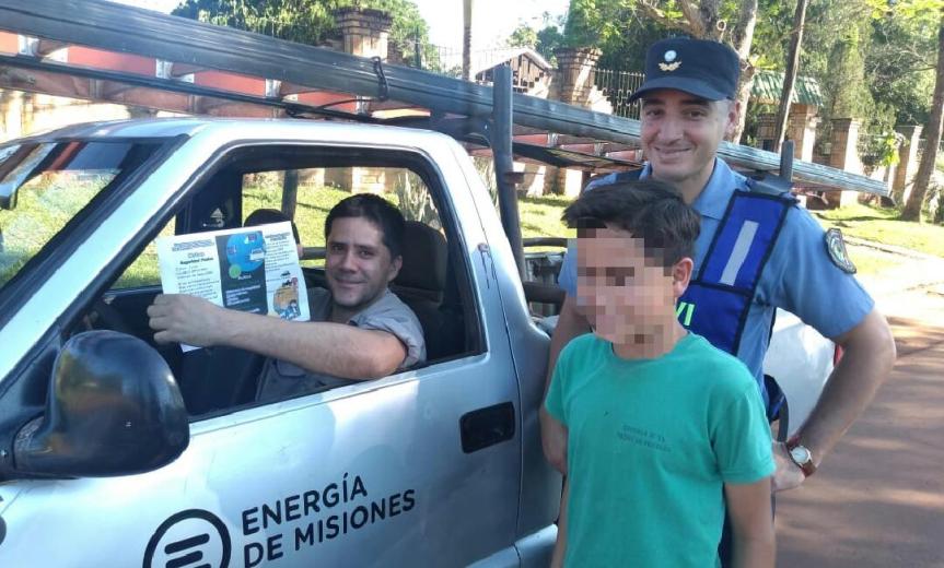 Estudiantes de escuela agrícola lanzaron una campaña sobre «prevención de accidentes y siniestros&nbsp;viales»
