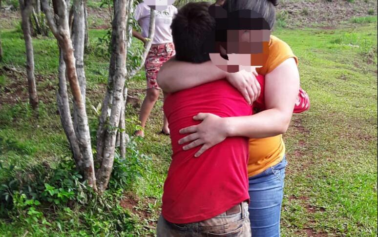 Ya se reencontró con su familia el niño de 12 años que se había ido a&nbsp;pescar