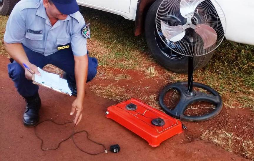Forzaron el obrador de una iglesia en construcción y robaron 8 palas, un ventilador y otros&nbsp;elementos