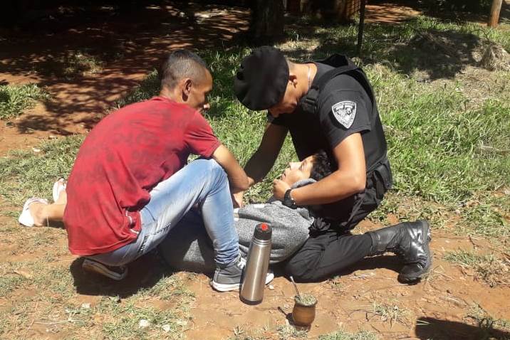 Asistieron a una joven que tuvo un ataque de epilepsia en la vía&nbsp;pública