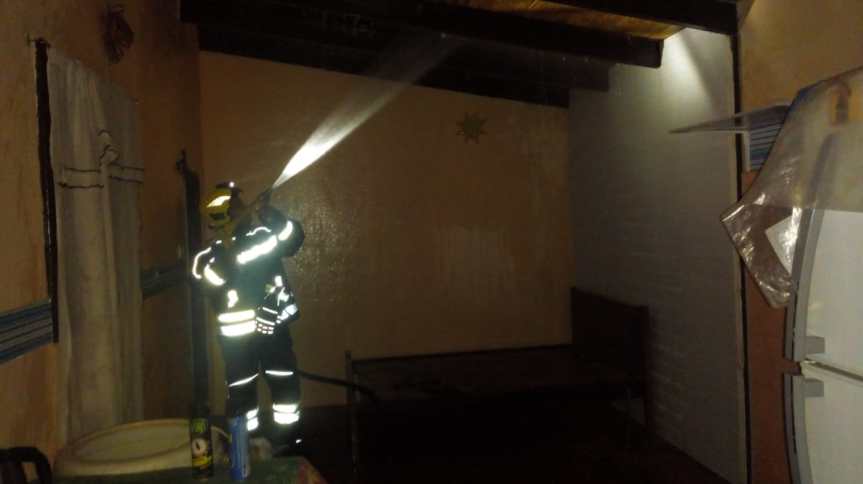 La Policía investiga el principio de incendio de una vivienda en&nbsp;Schuster