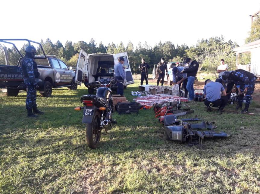 Secuestraron un arsenal de armas y municiones en megaoperativo&nbsp;policial