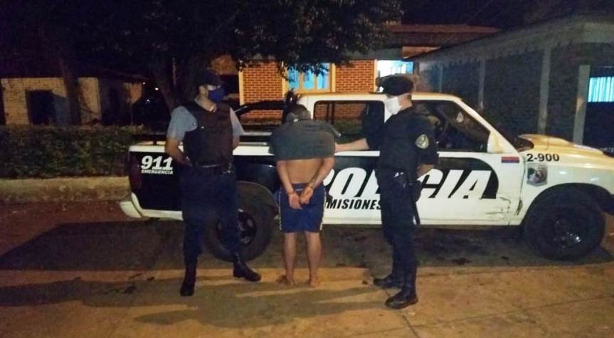 Joven armado intentó ingresar a tres&nbsp;viviendas