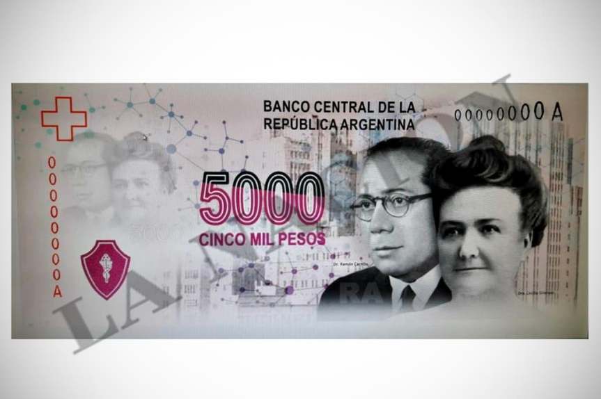 El Billete de $5000 ya tiene diseño y se encargó 200.000 millares de&nbsp;billetes