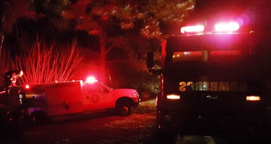 Una casa se incendió y hallaron un cuerpo&nbsp;incinerado