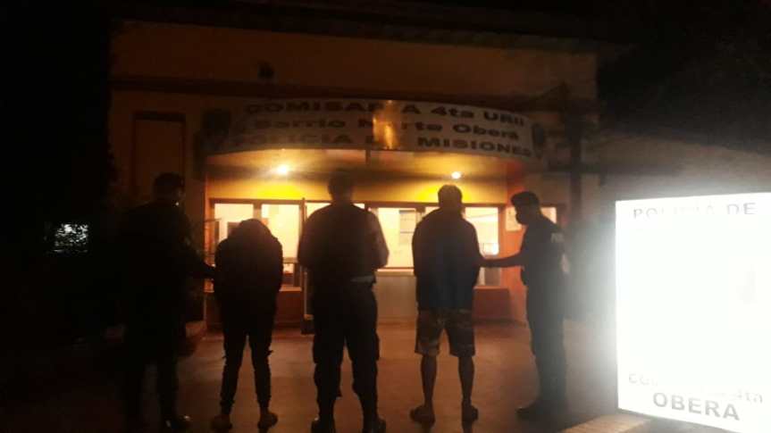 Dos sujetos y una chica de 18 años amenazaron de muerte a&nbsp;policías