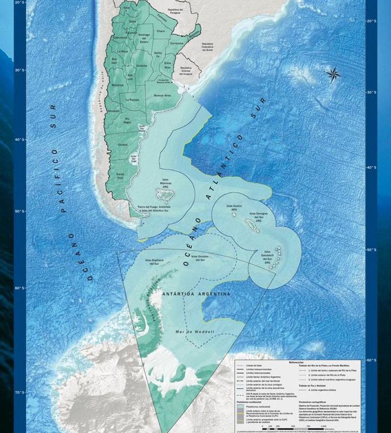 La ONU aprobó el nuevo mapa de Argentina incorporando a la&nbsp;Antártida