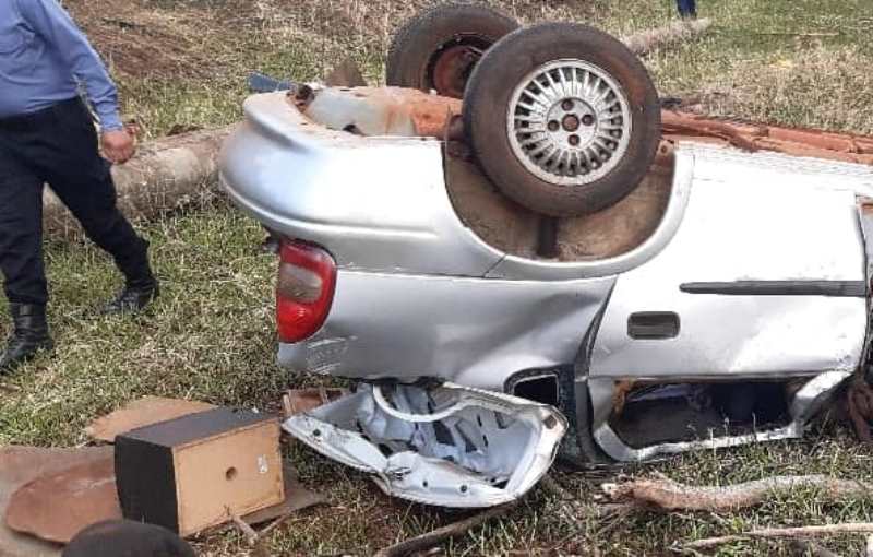 Tres personas resultaron lesionadas tras despiste en la ruta&nbsp;9