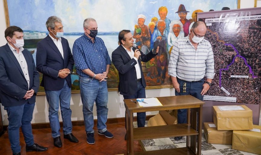 Licitaron la nueva etapa de saneamiento del arroyo Mbotaby