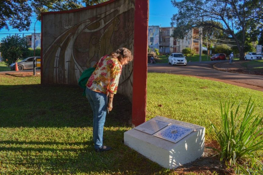 Habilitaron un QR con la historia del mural en la Plazoleta de los “Ex Combatientes de&nbsp;Malvinas”