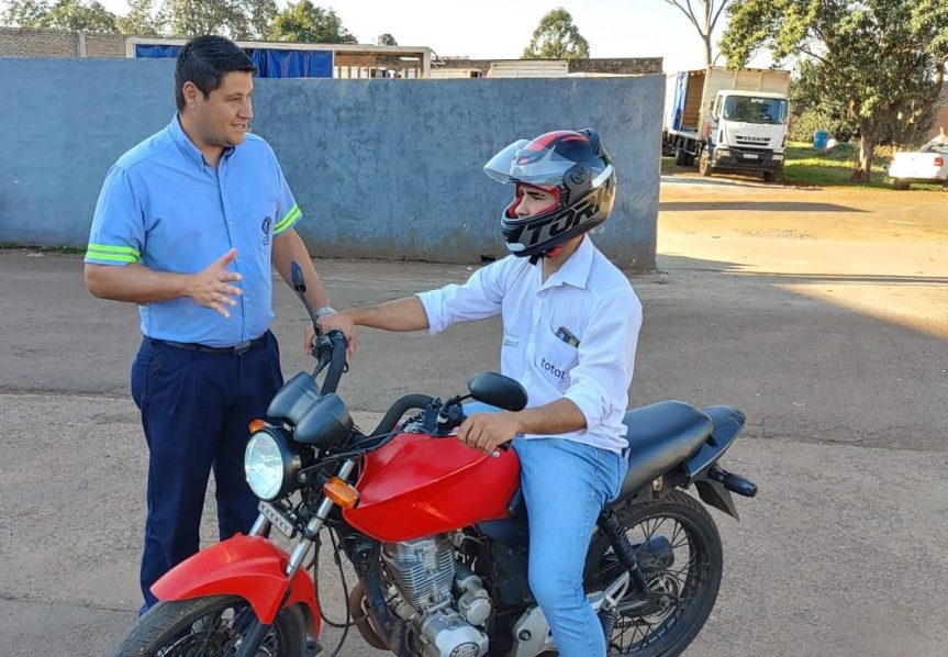 El departamento de Seguridad Vial capacitó a preventistas de Total&nbsp;Distribuciones