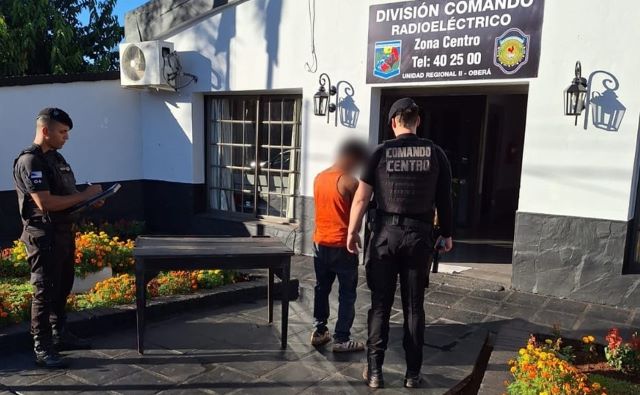 Conocido delincuente fue sorprendido con una mesa robada en Villa&nbsp;Günther