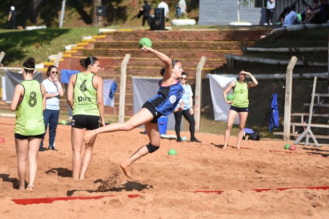 La selección Argentina de bech-handball dejó su huella en&nbsp;Oberá