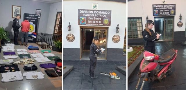 Una moto recuperada y un sujeto detenido por robar un comercio en villa&nbsp;Ruff