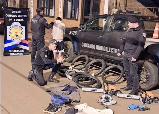 Conocido delincuente obereño detenido tras robar encapuchado una&nbsp;ferretería
