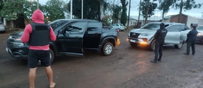 Interceptaron banda brasileña que intentó ingresar vehículos robados y para el&nbsp;contrabando